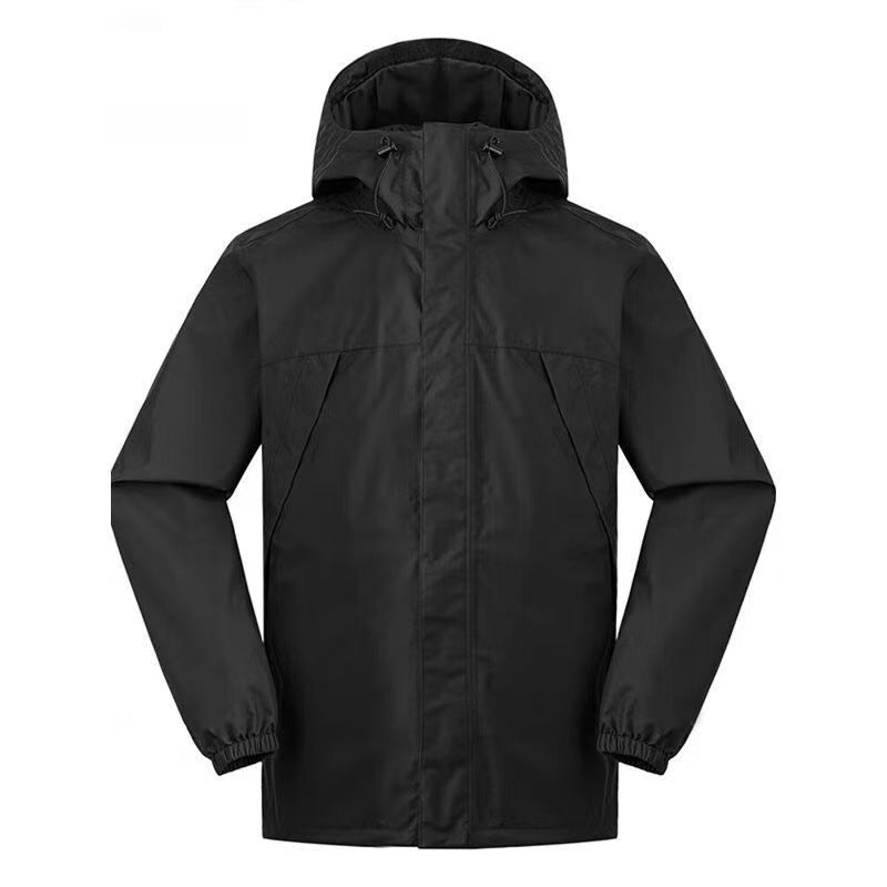 New outdoor soft shell waterproof and windproof jacket coat