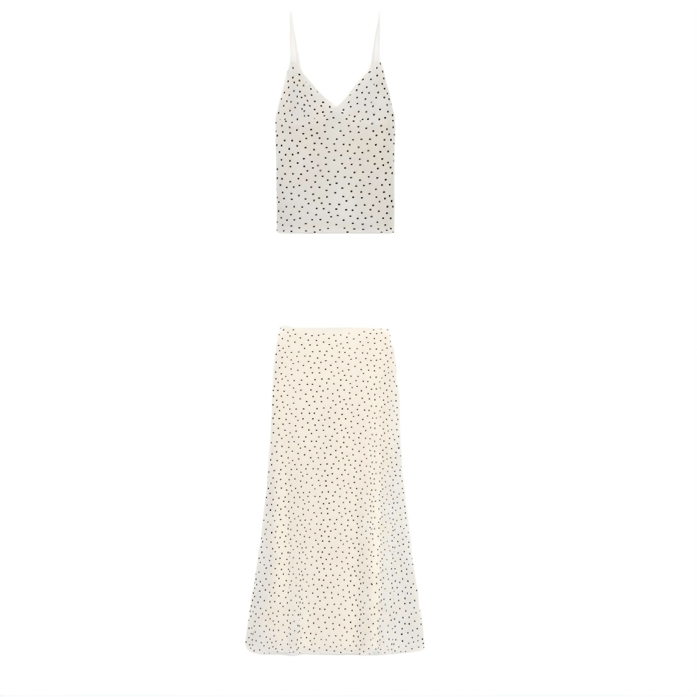 suit Women's 2 pieces animal print tulle top+Skirts