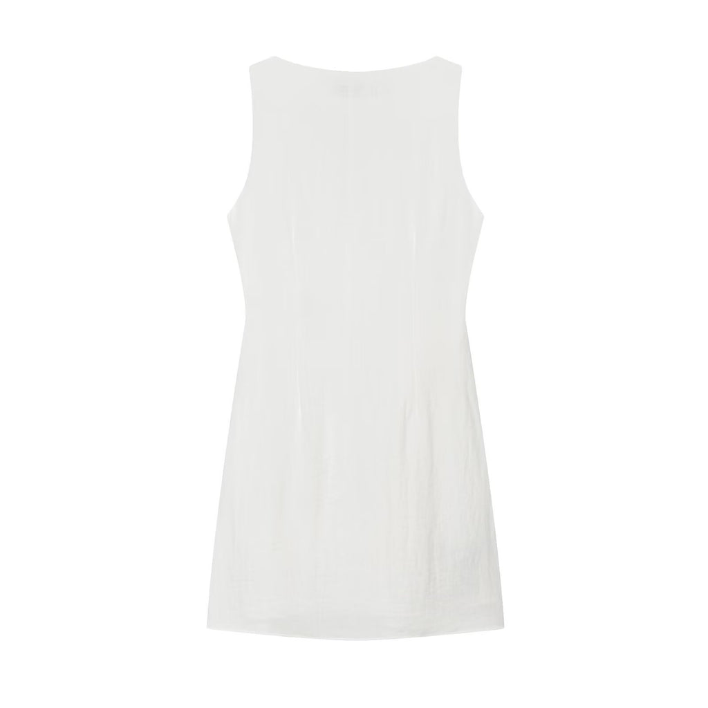2026 Women's Sleeveless Waist-Tied Dress