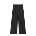 Women's linen blended high waisted pants