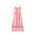 Women's hollowed out embroidered suspender dress