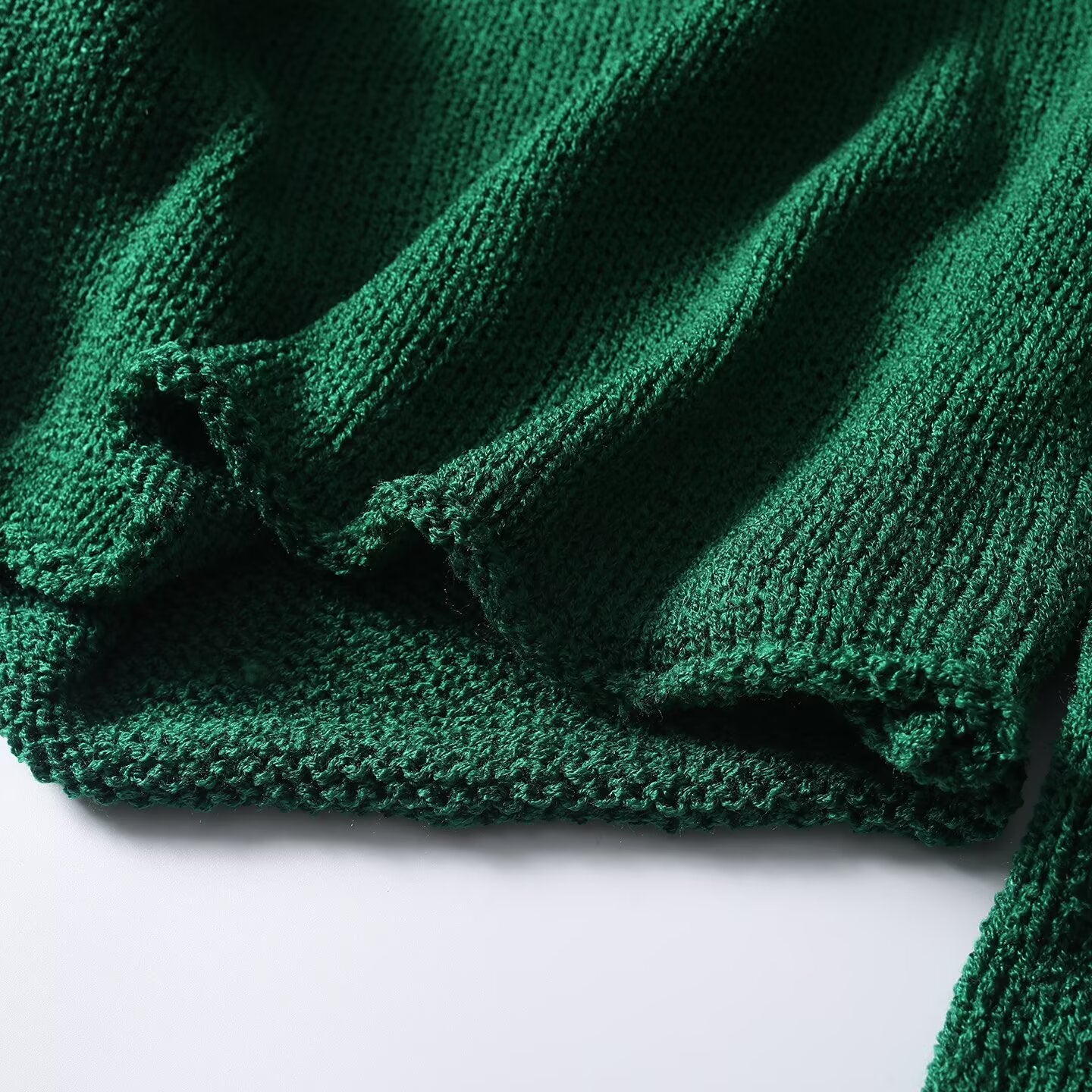 Women's casual versatile V-neck knitted sweater