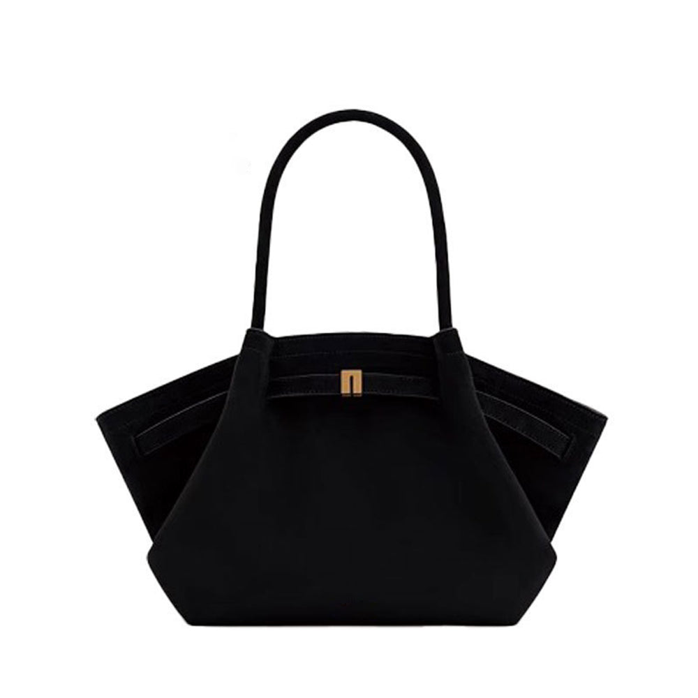 Women's new suede commuter bag shoulder slung underarm bag