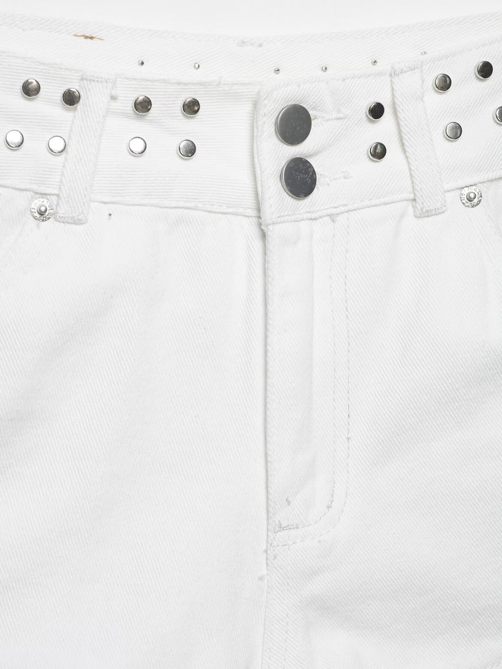Women's low waisted star denim shorts